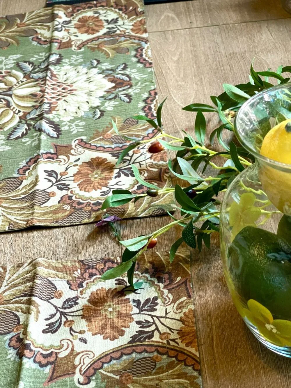 Biltmore Fall Tapestry Floral Jacquard Placemats Set of 6 NWT